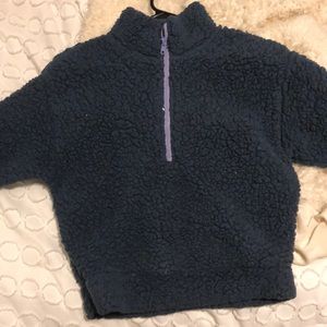 fuzzy crops jacket